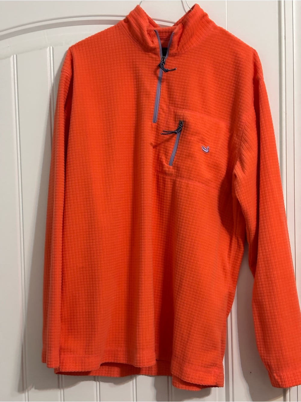 Southern Marsh orange Quarter-Zip Pullover Jacket